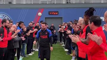Ya es viral: la cara del hermano de Mbappé recibiendo a Messi en PSG