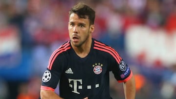 Bernat, con el Bayern.