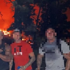 Indignación con unos turistas que viajan a La Palma, se saltan el perímetro y lo publican en redes