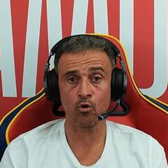 Luis Enrique ‘streamer’: “Si no gana España, que gane Messi”