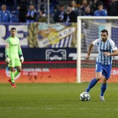 El Málaga hace oficial la renovación de Lombán hasta 2021