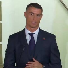 Cristiano no ve a Portugal favorita y habla del debut contra España
