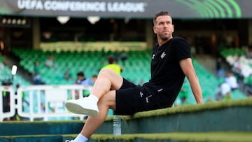 Adrián, antes de la semifinal europea.