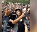 Cristiano Ronaldo desata la locura en su visita a Shanghai