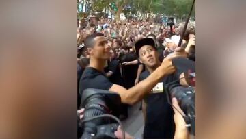 Cristiano Ronaldo desata la locura en su visita a Shanghai