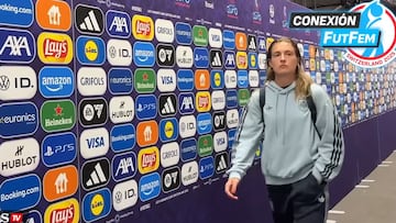 La cara de Alexia al salir del estadio: su cara de pocos amigos lo dice todo