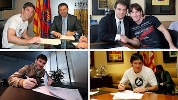 Octava renovación de Messi con el Barcelona desde el año 2005