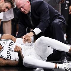 Duro golpe a los Spurs: grave lesión de rodilla de Murray