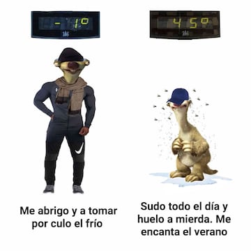 Los mejores memes para sobrellevar las altas temperaturas 