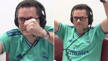 Roncero estalla con golazo de Modric y paradón de Courtois
