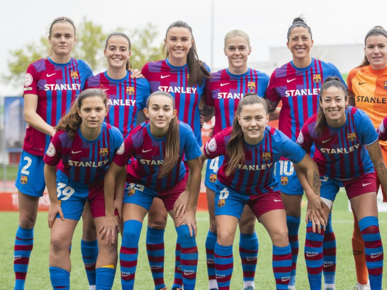 Plantilla del barcelona femenino