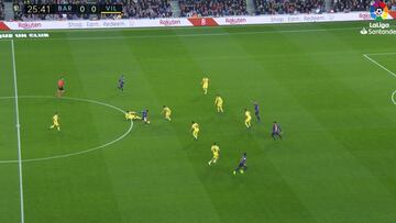 El jugadón de Messi frente al Villarreal: la reacción de la grada, definitoria