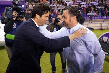Sergio González y Santiago Solari.