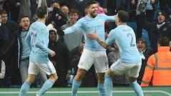 Agüero rescata al City en el 92' y se acerca a la final