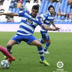 El Málaga resucita a costa de un Depor moribundo