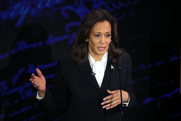 Kamala Harris, candidata demócrata a la presidencia de Estados Unidos.