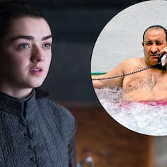 Maisie Williams y su papel más sorprendente: se transforma en Jesús Gil en el jacuzzi