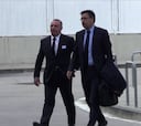 La directiva del Barça rumbo a Zúrich sin hablar de los árbitros