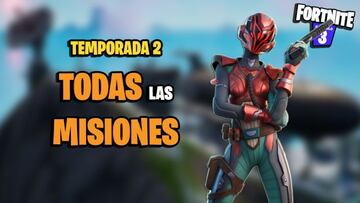 Desaf&iacute;os y misiones de Fortnite Temporada 2 - Semana 1: todas las soluciones y recompensas