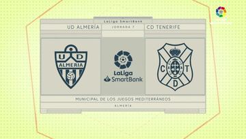 Resumen y goles del Almería vs. Tenerife de la Liga Smartbank