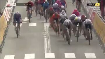 Sebastián Molano, tercero en la sexta etapa de la Volta