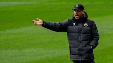 José Alberto, entrenador del Racing.