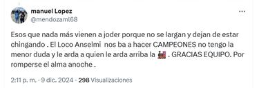 La afición de Cruz Azul no abandona a su equipo pese a polémicas