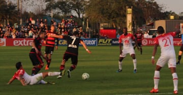 Chicharito, en la Florida Cup ante Santa Fe.