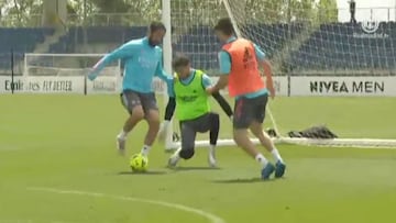 La conexión de Hazard con Isco asoma en Valdebebas o cómo asistir con clase sin mirar