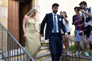 Gerard Piqué y Clara Chía.