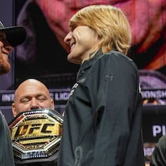 Pimblett pica a Topuria antes de Gaethje: “¡Prepárate, salchicha!"