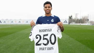 Rodrygo, del Real Madrid.