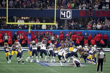 Stephen Gostkowski logró reivindicarse al marcar un gol de campo en el último cuarto y que aseguró el título a los Patriots