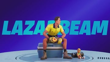 As&iacute; es el skin Lazarbeam en Fortnite