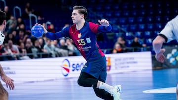 Makuc, central esloveno del Barça.