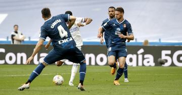 Rodrygo marca el 1-0 al Espanyol. 