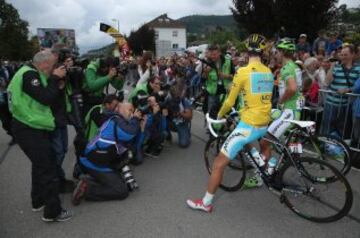 Vincenzo Nibali y Peter Sagan. 