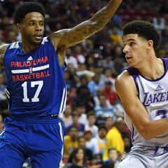 Un Lonzo Ball mágico explota ante LeBron James: 36+8+11+5