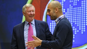 Alex Ferguson y Pep Guardiola.