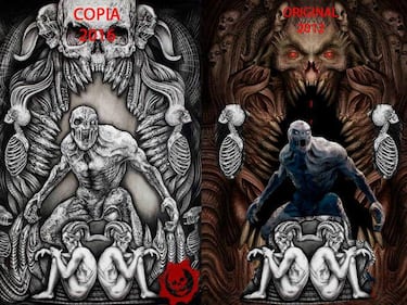 Artista de Gears of War acusada de plagio .