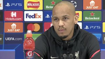 Fabinho, sorprendido con la adaptaci&oacute;n de Luis D&iacute;az