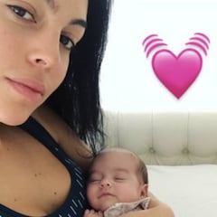 Georgina Rodríguez presume de su hija Alana Martina en Instagram