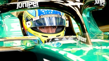 Fernando Alonso (Aston Martin AMR23). Melbourne, Australia. F1 2023.