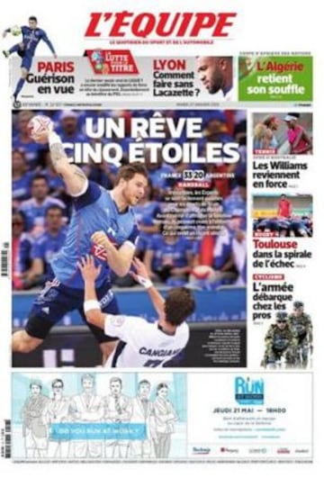 Portadas de la prensa deportiva