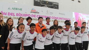 Abanderan a equipo mexicano de Fundación Real Madrid que estará en el World Challenge 2024