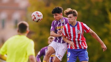 Arco, en el partido contra el Atlético de Madrid de División de Honor.
