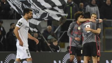 El Benfica no cede y afianza el liderato en Guimaraes