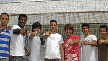 Con Rubén y la cantera