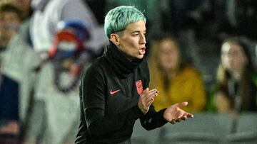 USA's forward #15 Megan Rapinoe