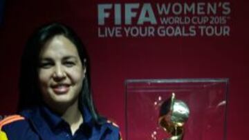 Karen Cifuentes está con la selección Colombia femenina desde el 2 de enero de 2014 como médica y nutricionista